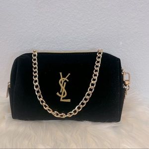 AUTH YVES Saint Laurent VIP members beauty clutch/ crossbody Free Shipping